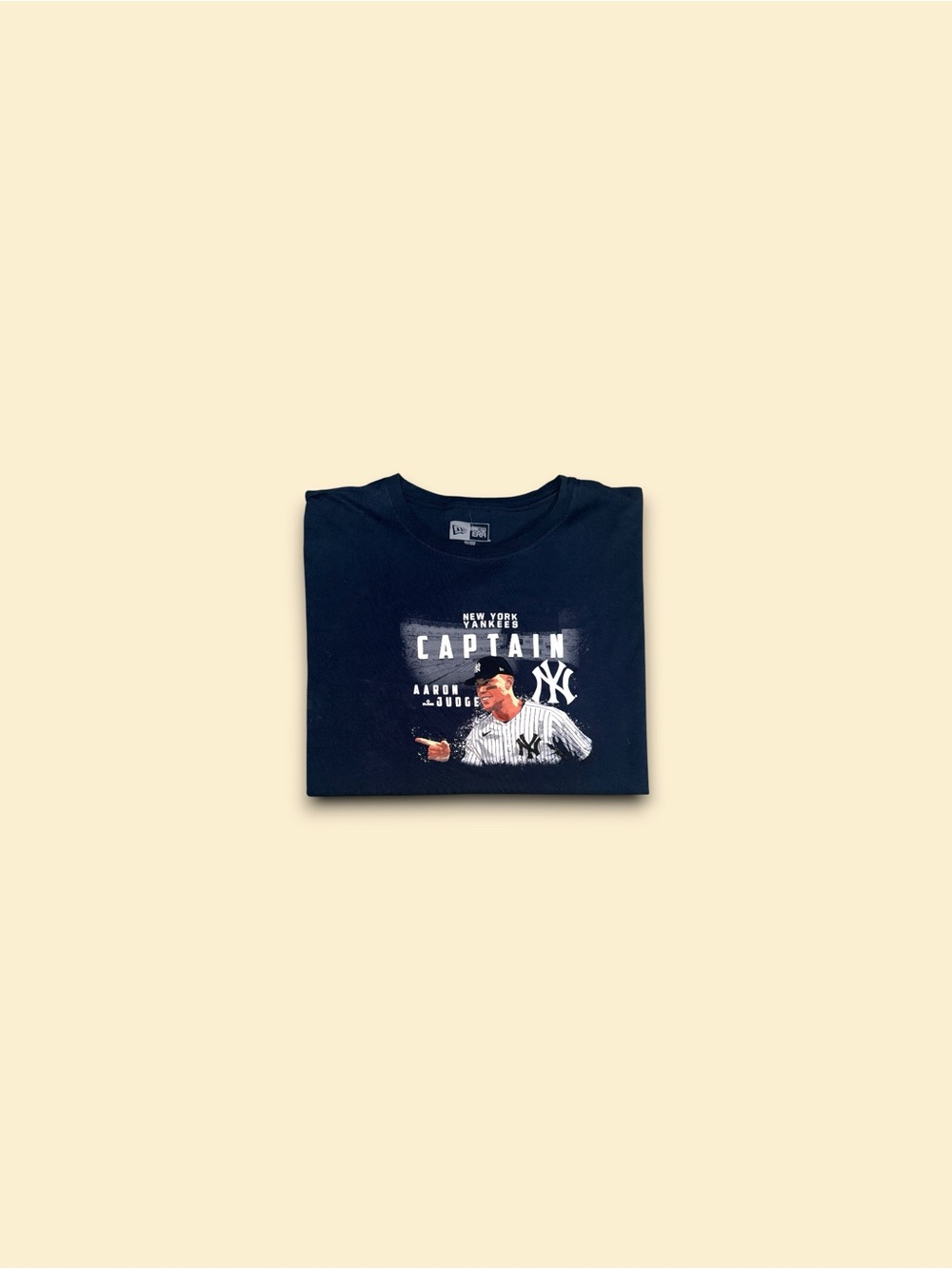 New York Yankees Aaron Judge captain MLB New Era t-shirt navy men’s XL
